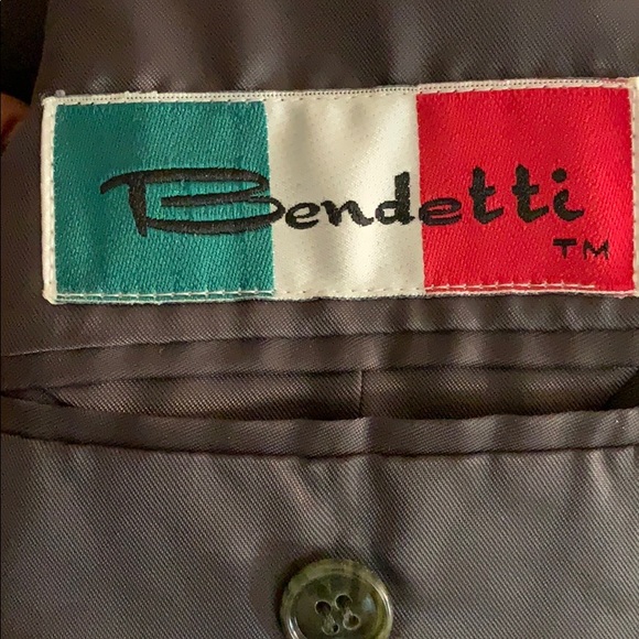 Dress coat suit crossed virgin wool - Picture 5 of 5